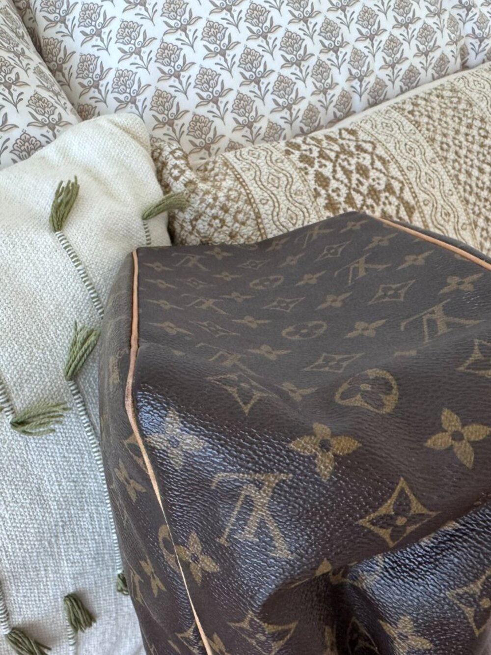 Rare Vintage Louis Vuitton Monogram Batignolles Tote Bag - Picture 8 of 16